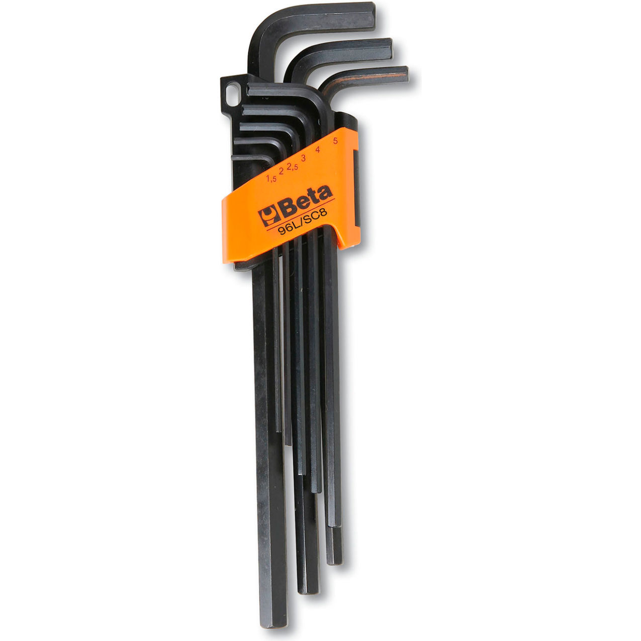 Extra Long Hex Key Set 8 Piece Metric