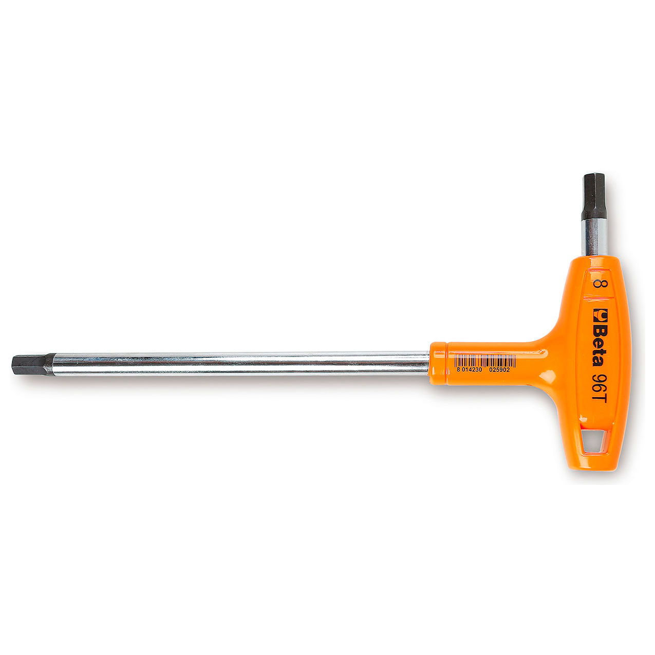 Ball End Hex Key Allen Wrench with High Torque T-Handle, 2.5mm