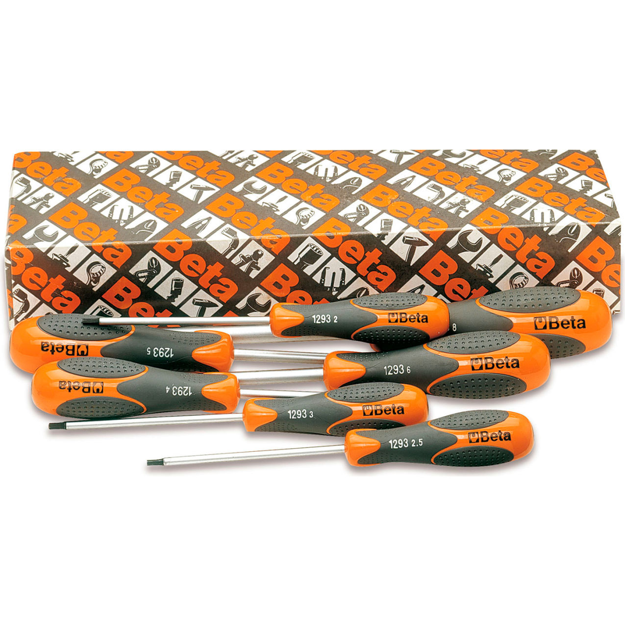 Beta Hexagon Drivers with Ergonomic Handles, 2-8mm, Set of 7