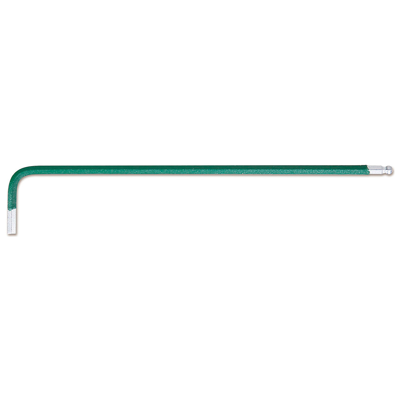 Ball End Hex Key Color Coded, 2.5mm, Dark Green