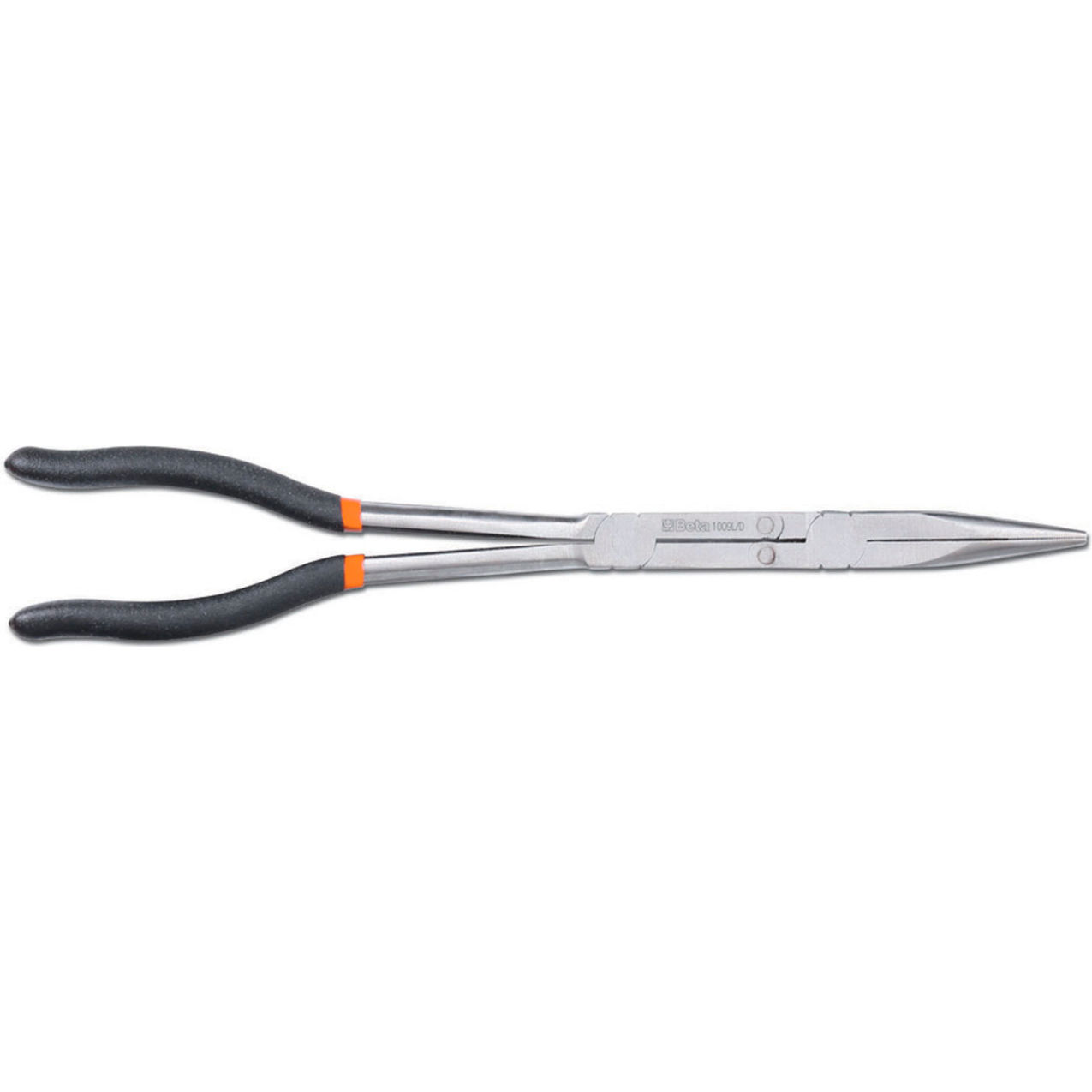 Beta 1009L/D Extra Long Knurled, Double Swivel Nose Pliers, 13-7/16"L