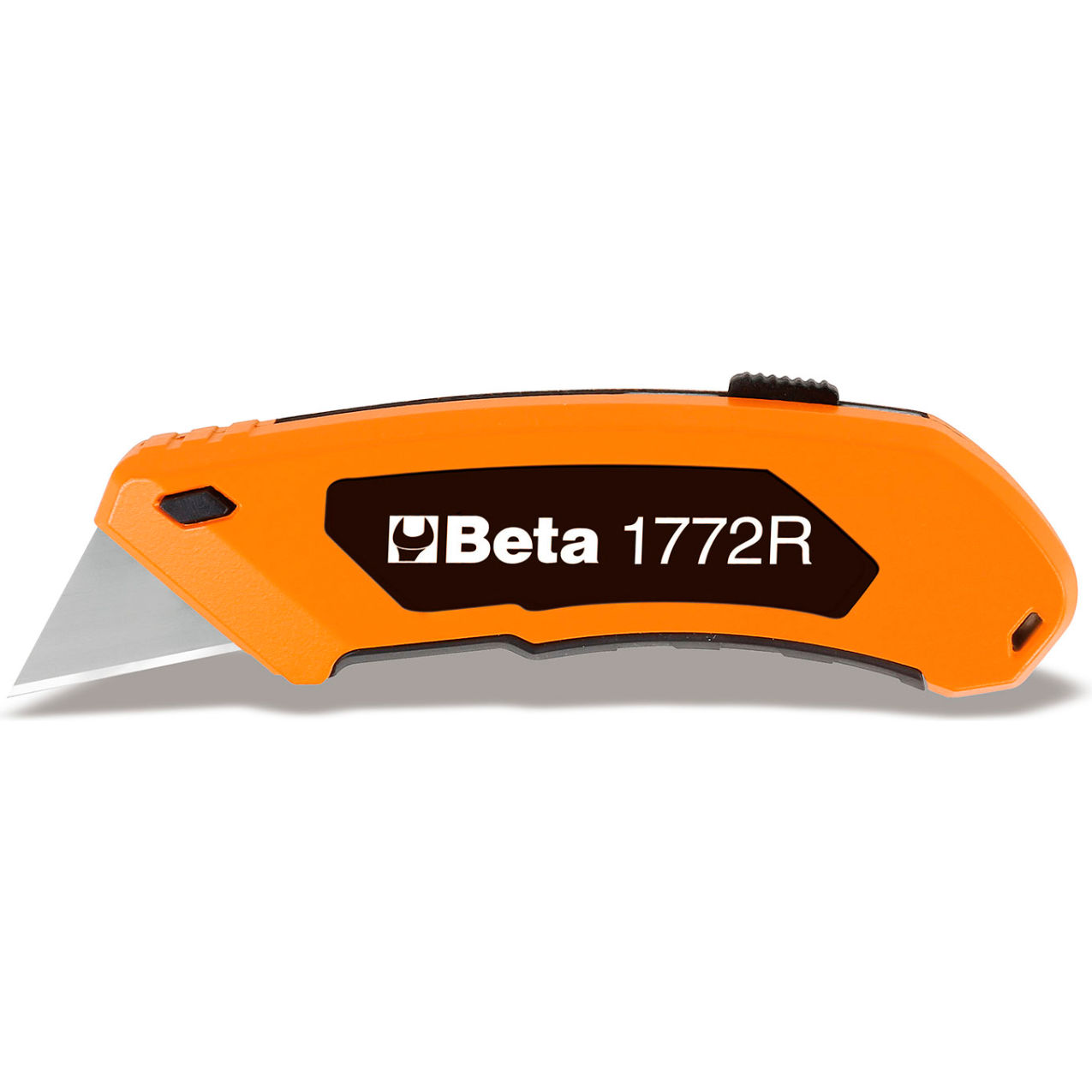 Beta 1772R 4-15/16" Utility Knife, Retractable Blade, 11/16" Blade Width, 5 Blades