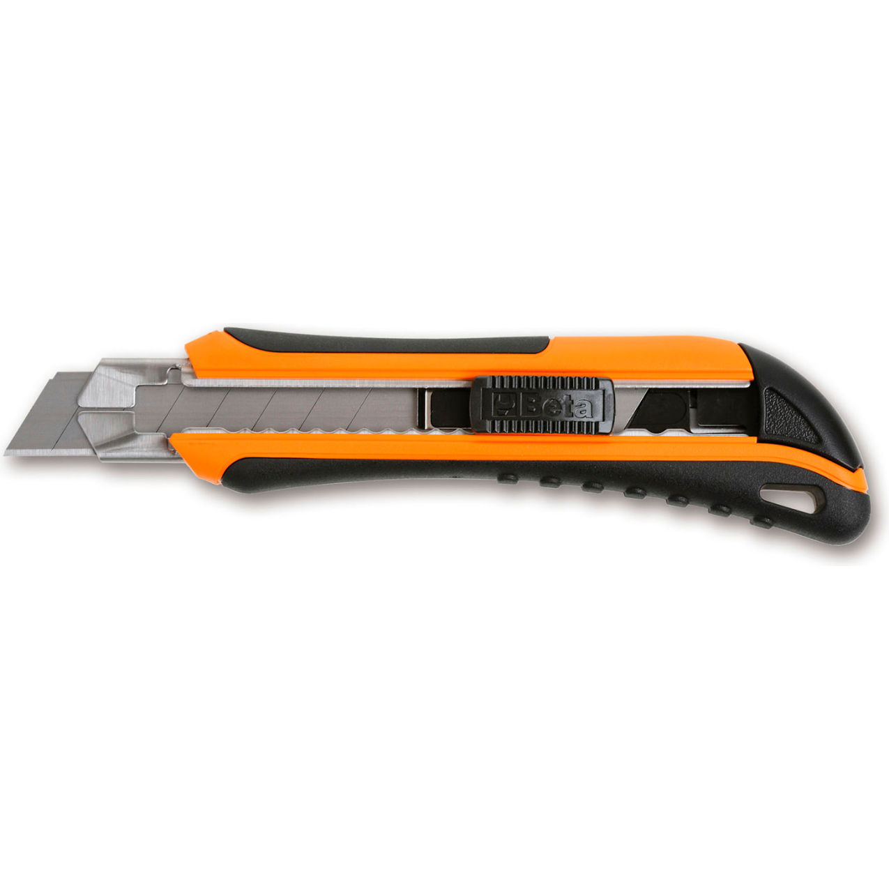 6-11/16" Utility Knife, 11/16" Blade Width, 6 Spare Blades