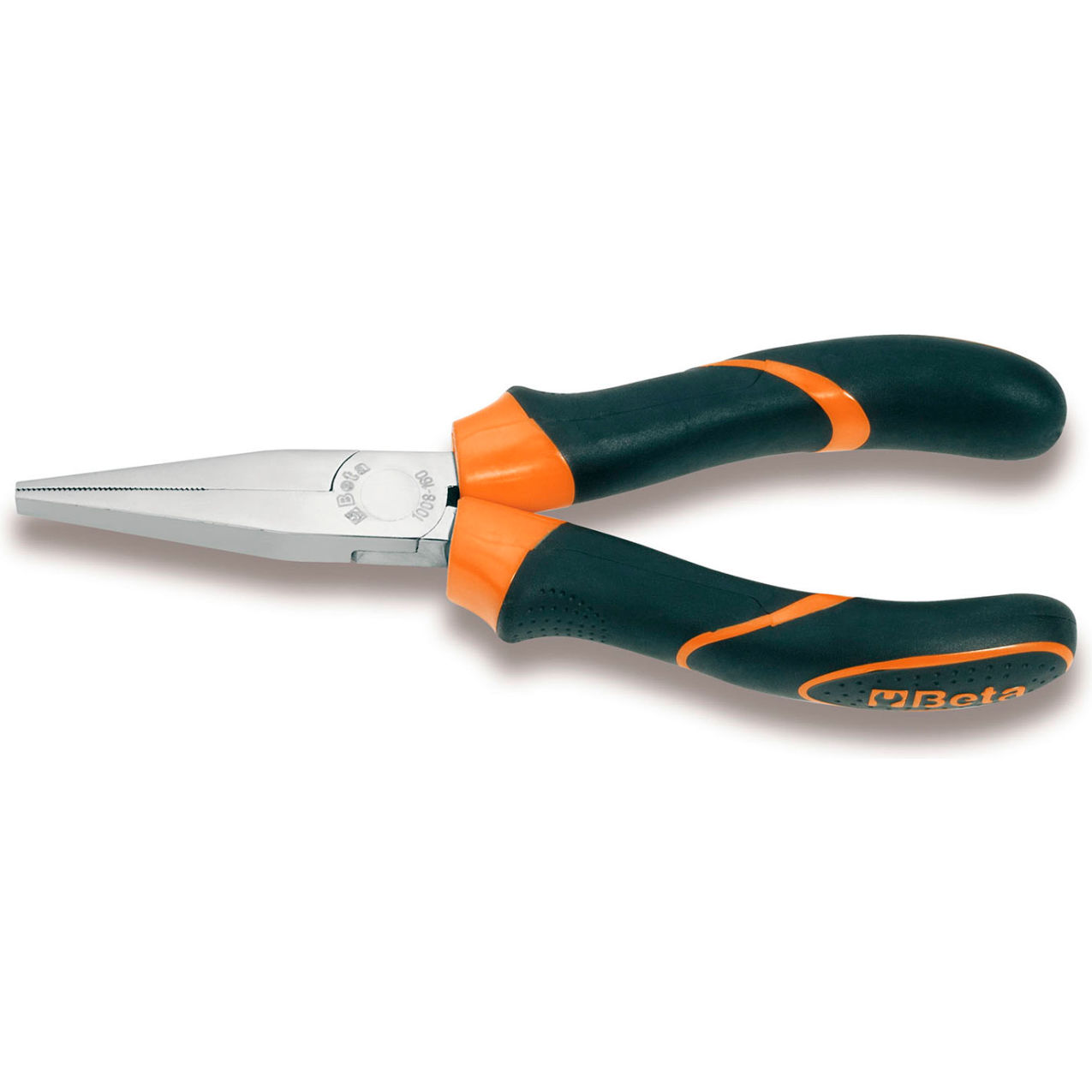 Long Flat Knurled Nose Pliers, 6-5/16"L