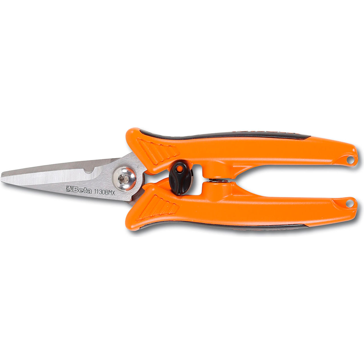 7-1/4" Multi-Purpose Shears, Straight Stainless Steel Blade with Microteeth