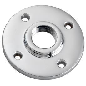 Chrome Plated Brass Pipe Fitting 1/2 Floor Flange Npt Female