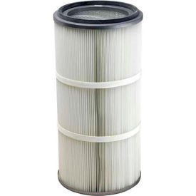 Filter C44A145-409 Dust Collector Cartridge Flg Plate Sq 12-7/8"W x 26-5/8"H x 12-7/8"D