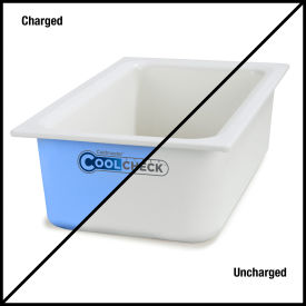 Coldmaster 6" D Full-Size Food Pan - White/Blue