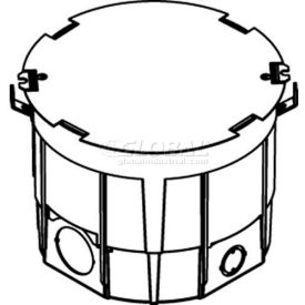 CRFB4 Floor Box Round Raised And Wood Floor Box