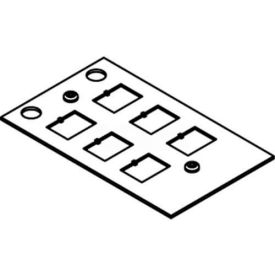 Floor Box Crfb Series 6 Port Communication Plate