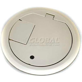 CRFBBTCNK Floor Box Cover Assembly W/Solid Lid, Nickel