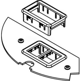 Floor Box Crfb Series Ortronics Device Plate #2