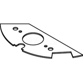 Floor Box Single Receptacle Plate, For Round Raised Floor Box