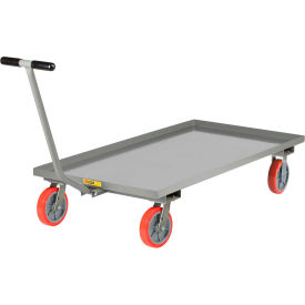 Caster Steer Wagon CSW-3072-8PY - 72 x 30 2000 Lb. Capacity Polyurethane Wheels