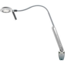 Universal LED Treatment Light, Gooseneck Arm, Wall Mount