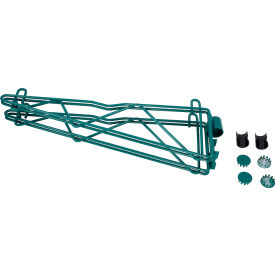 Poly-Green®, Adjustable Double Shelf Post Bracket, 18"D