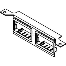 Floor Box Communication Bracket W/(2) 2a Mini Adater Bezels
