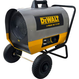 Portable Forced Air Electric Heater W/ Adjustable Thermostat, 240V, 1 Phase, 20000 Watt