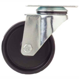Swivel Caster - Polyolefin 4" Dia. - 255 Lb. Capacity