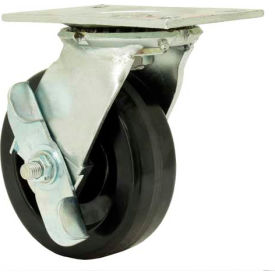 8" Durastan Wheel Swivel Caster with Wheel Brake - E53-DUR-0825-S-WB