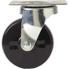 Polyolefin Swivel Caster - 4" Dia. - 300 Lb. Capacity
