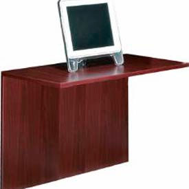 Bridge - 42"W x 24"D x 29-1/2"H - Mahogany