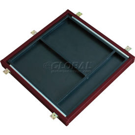 Center Drawer in Mahogany - Executive Modular Furniture