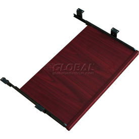 Keyboard Tray in Mahogany - Executive Modular Furniture