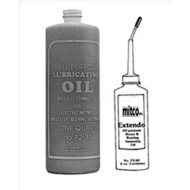 Lubricating Oil, 1 Qt Bottle Package Of 12