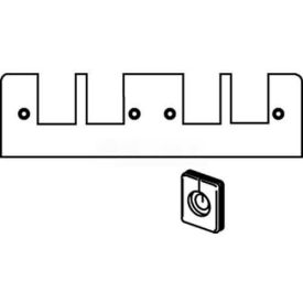 Poke-Thru 2-Gang Plate W/2 Communication Openings