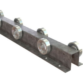 Straight Flow Rail - Top Hat 2-17/32" OAW 4 WPF Staggered 3" Centers