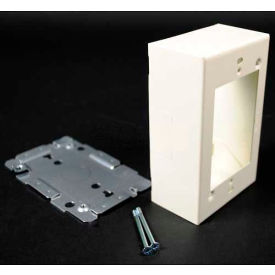 Switch & Receptacle Box, 1-Gang, 125V, 15A, 4-5/8"L