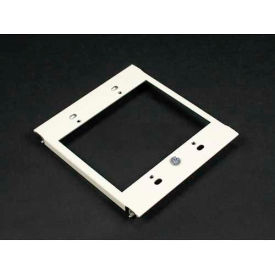 2-Gang Device Plate For Vertical Mounting Of Devices, Gray, 2-7/8"L
