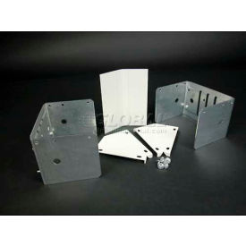 45° Internal / External Elbow, Gray, 4-1/2"L
