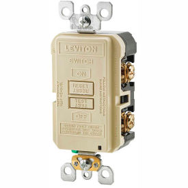 SmartlockPro Blank Face w/Indicator Light, 20A, Self Testing, Ivory