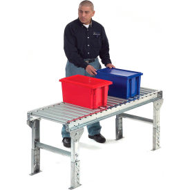 1.9" Dia. Steel Roller Conveyor Straight Section - 16-18-3-5-LL
