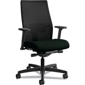 Ignition 2.0 Series Mid Back Mesh Task Chair, 300 lb. Capacity, Fabric, Black