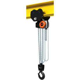 Hurricane 360° Hoist & Trolley Combo Geared 10 Ton Capacity, 15' Lift
