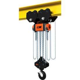 Hurricane 360 degree Hoist & Trolley Combo, Geared 15 Ton Capacity, 20' Lift