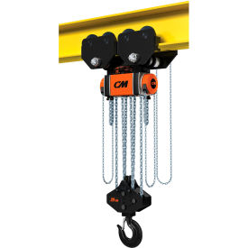 Hurricane 360° Hoist & Trolley Combo Geared 20 Ton Capacity, 15' LIft