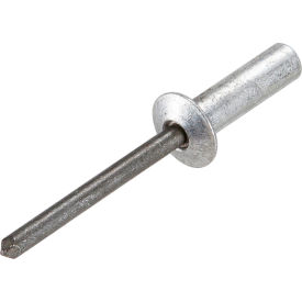 Pop Blind Rivet - 1/8 x 4-2 - Button Head - Closed End - Up to 1/8" Grip - Aluminum/Steel - 500 Pk