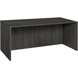 Legacy 71" Desk Shell, Ash Grey