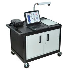 A/V Cart w/ Cabinet - 32x24x27