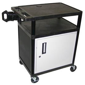 A/V Presentation Station w/ Cabinet - 24x18x35-1/4