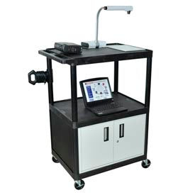 A/V Cart w/ Cabinet - 32x24x48-1/4