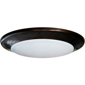 4" Dimmable LED Can Disk Light, 12W, 3000 CCT, 840 Lumens, 82 CRI, Bronze