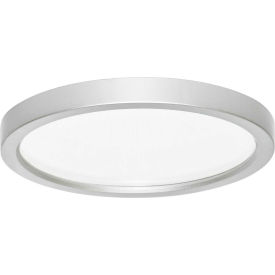 LED Slim Disk, 9W, 3000 CCT, 580 Lumens, 80 CRI, Nickel