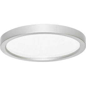 LED Slim Disk, 13W, 3000 CCT, 870 Lumens, 82 CRI, Nickel
