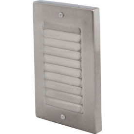LED Step Lights Vertical, 2.7W, 3000 CCT, 160 Lumens, 82 CRI, Nickle