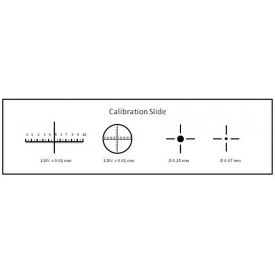 Stage Micrometer Calibration Slide with 4-Scales For Microscopes